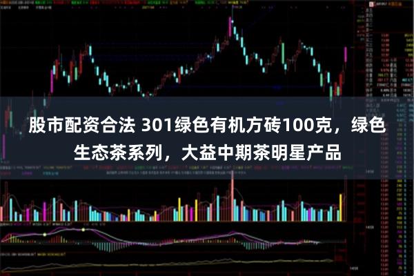 股市配资合法 301绿色有机方砖100克，绿色生态茶系列，大益中期茶明星产品